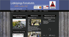 Desktop Screenshot of lidkopings-fotoklubb.se